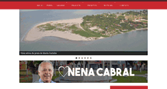 Desktop Screenshot of nenacabral.com.br
