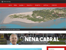 Tablet Screenshot of nenacabral.com.br